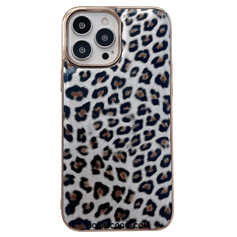 Coque iPhone 14 Pro Léopard