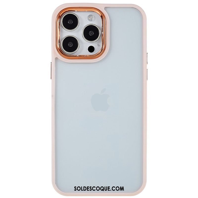 Coque iPhone 14 Pro Max Transparente Rebords Colorés