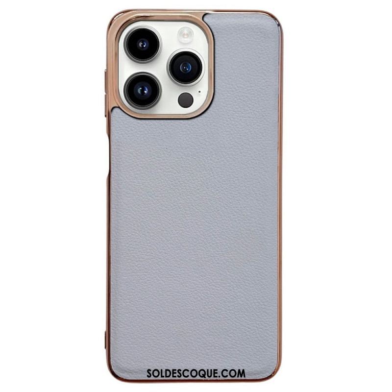 Coque iPhone 14 Pro Max Vrai Cuir