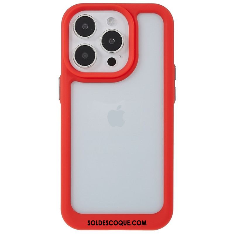 Coque iPhone 14 Pro Rebords Silicone