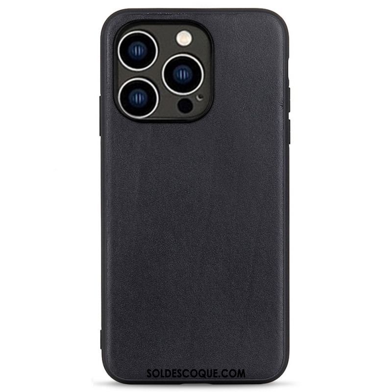 Coque iPhone 14 Pro Véritable Cuir