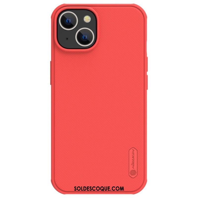 Coque iPhone 14 Rigide Givré Nillkin