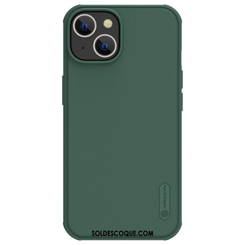 Coque iPhone 14 Rigide Givré Nillkin