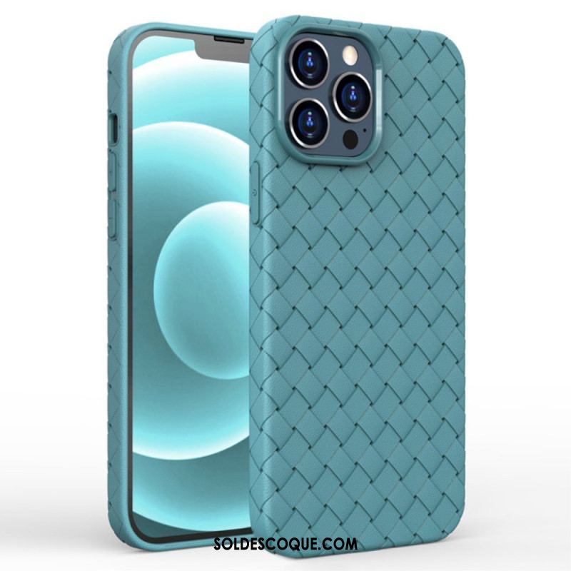 Coque iPhone 14 Tissée