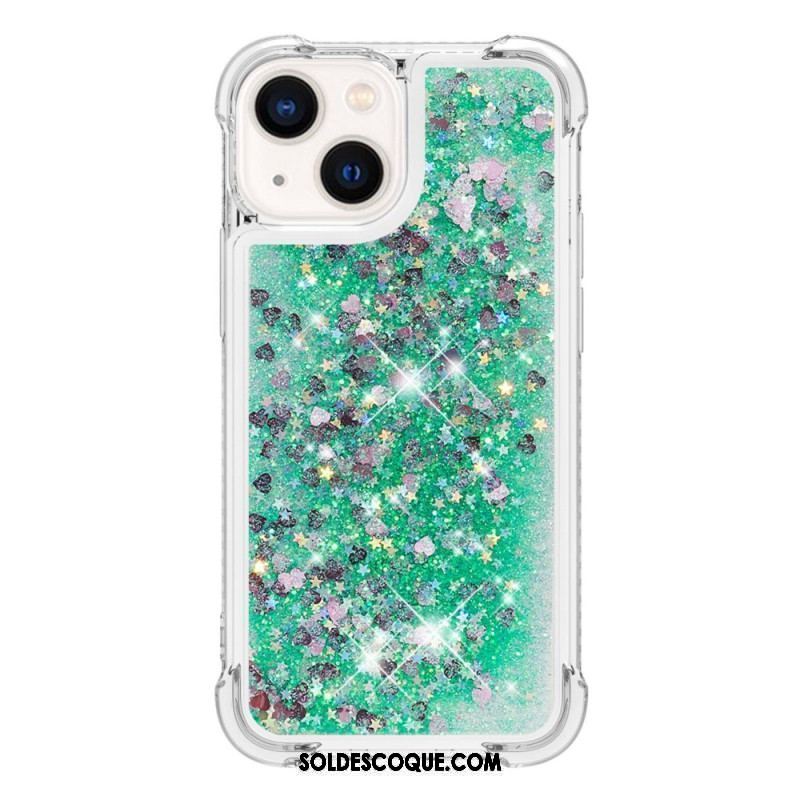 Coque iPhone 15 Paillettes