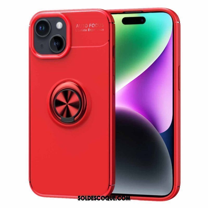 Coque iPhone 15 Plus Anneau Rotatif