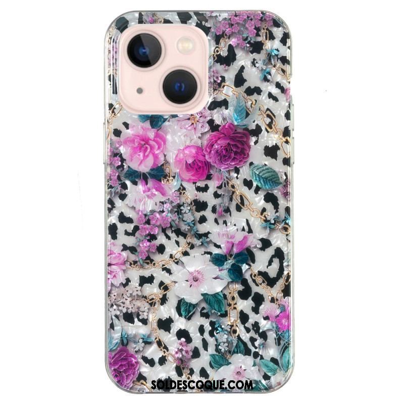 Coque iPhone 15 Plus Florale