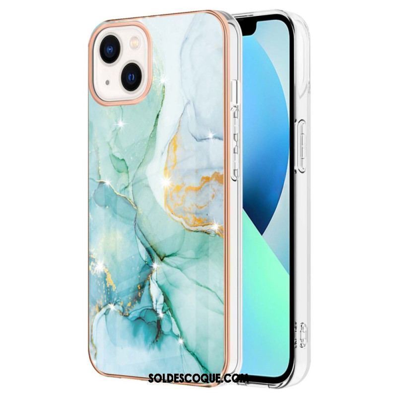 Coque iPhone 15 Plus Stylée Marbre