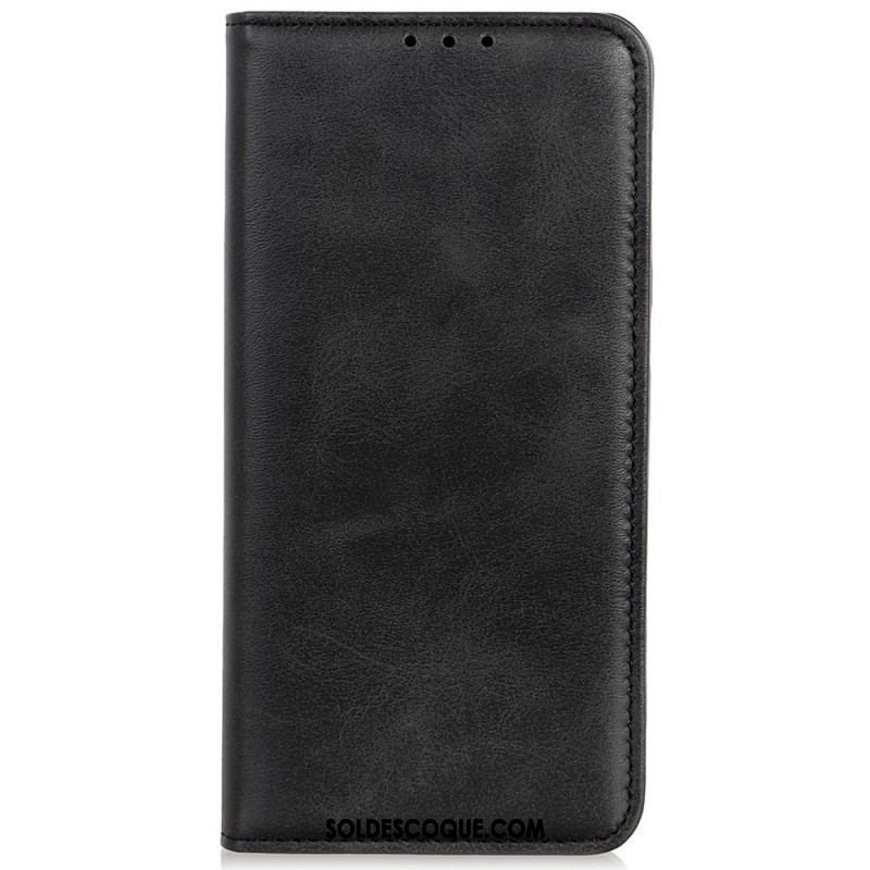 Flip Cover OnePlus 10 Pro 5G Cuir Fendu Élégance