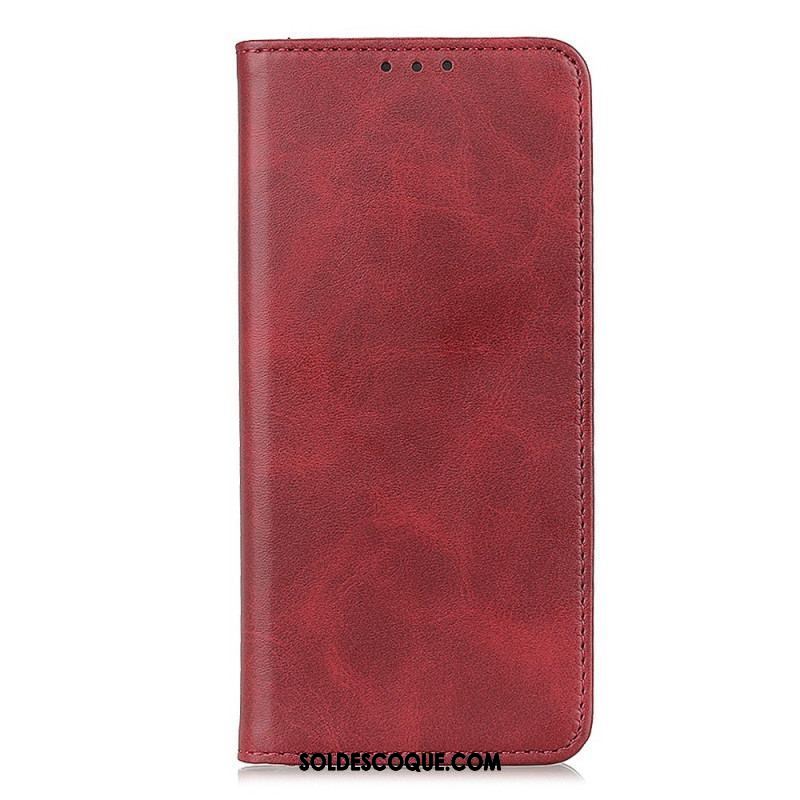 Flip Cover OnePlus 10T 5G Cuir Fendu