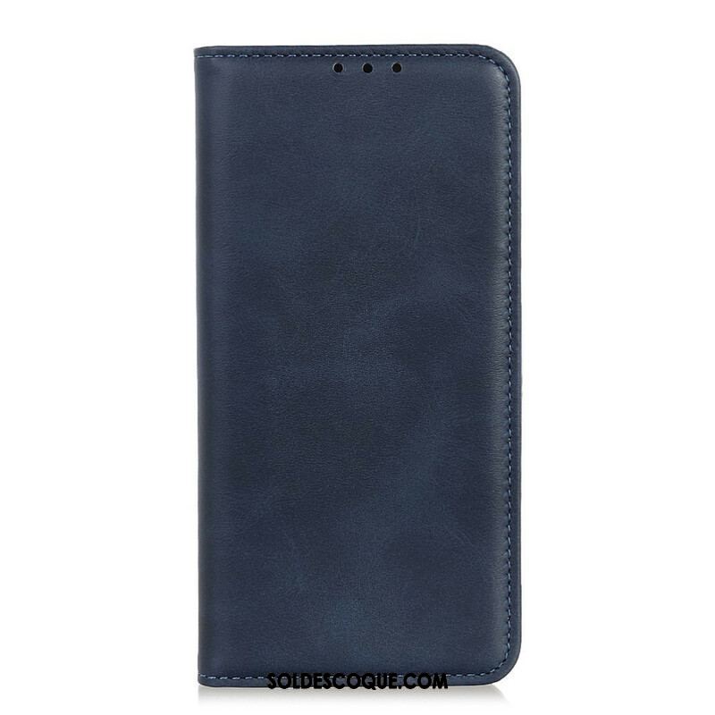 Flip Cover OnePlus Nord 2 5G Cuir Fendu Matte