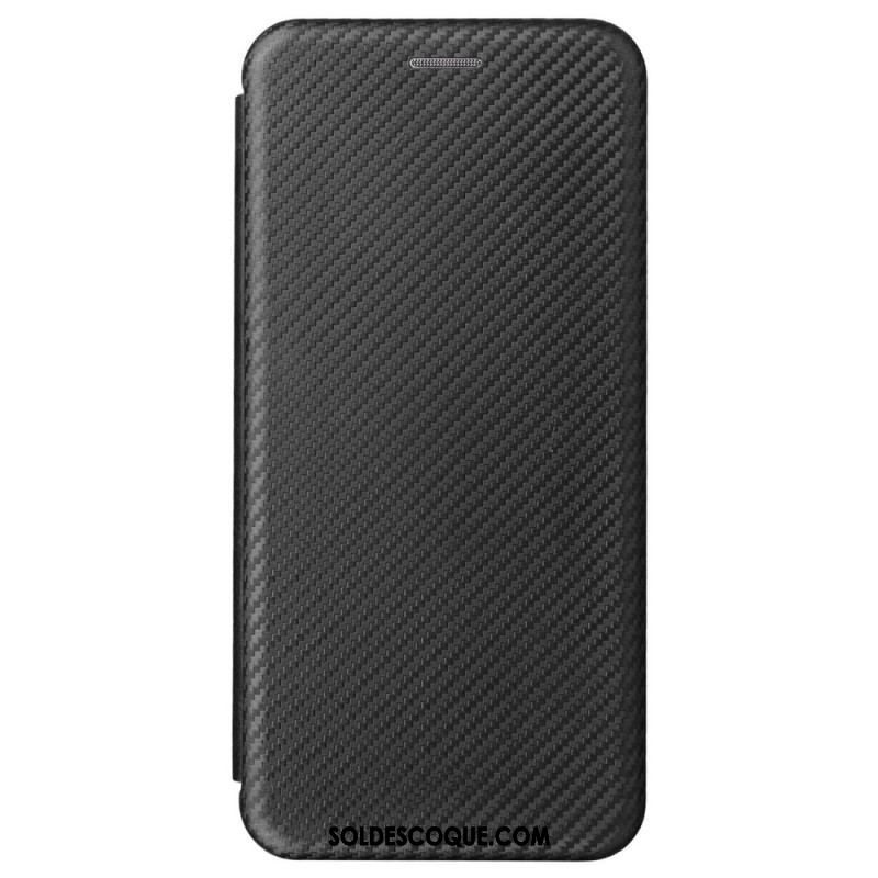 Flip Cover OnePlus Nord 2T 5G Fibre Carbone à Anneau