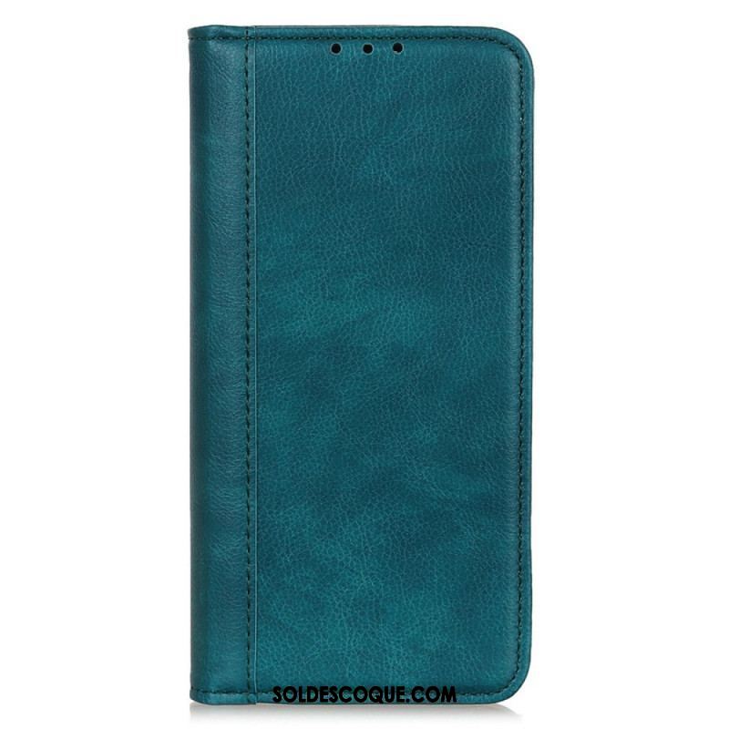 Flip Cover OnePlus Nord CE 2 Lite 5G Cuir Fendu Classique