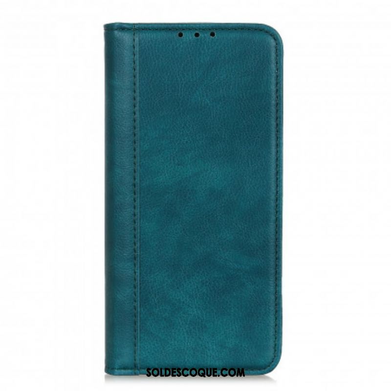 Flip Cover OnePlus Nord Nord CE 5G Cuir Litchi Fendu Élégance