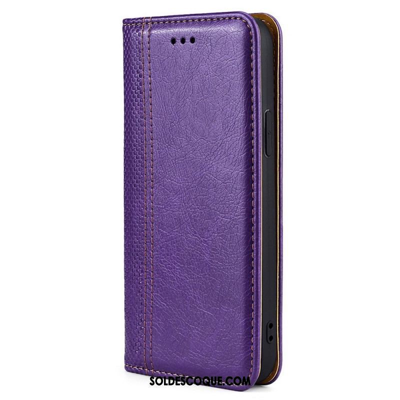 Flip Cover Oppo Reno 7 Simili Cuir Vintage