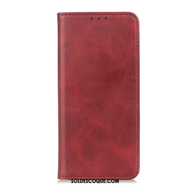 Flip Cover Samsung Galaxy A52 4G / A52 5G / A52s 5G Cuir Fendu Vintage