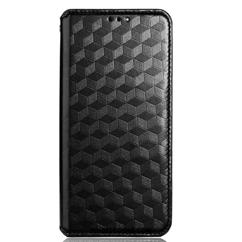 Flip Cover Samsung Galaxy M13 Cubes 3D