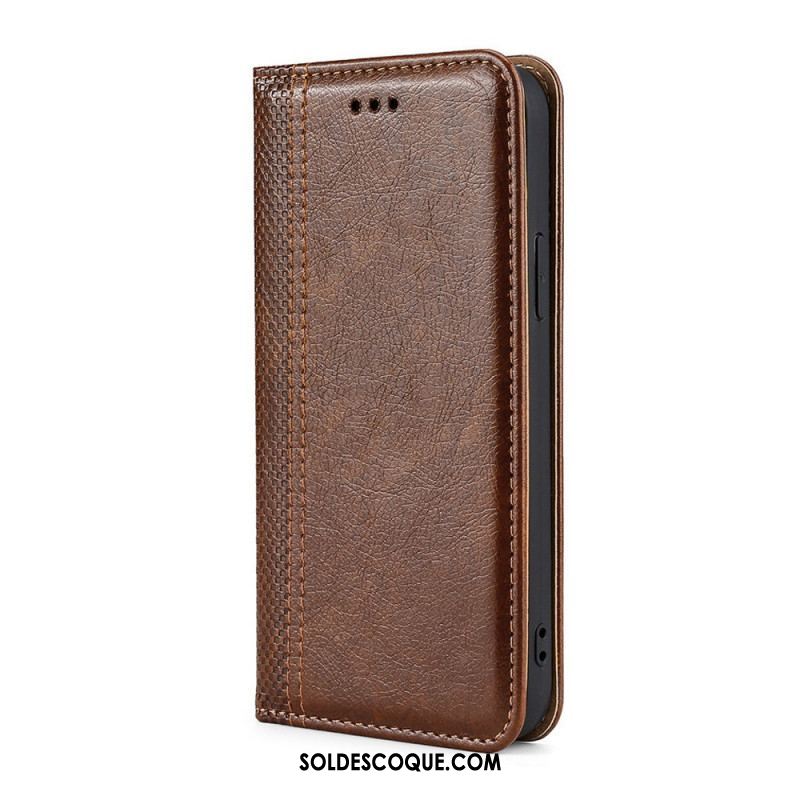 Flip Cover Samsung Galaxy M32 Style Cuir Vintage