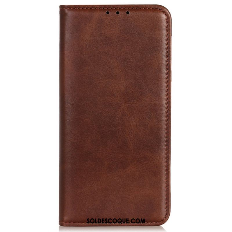 Flip Cover Samsung Galaxy M52 5G Cuir Élégant