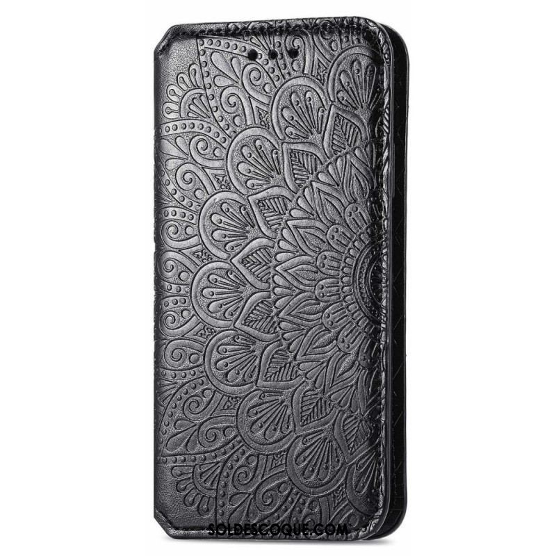 Flip Cover Samsung Galaxy M52 5G Simili Cuir Antiquaire