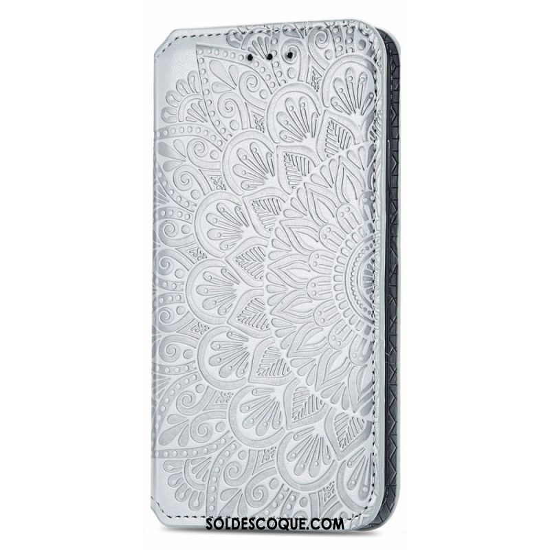 Flip Cover Samsung Galaxy M52 5G Simili Cuir Antiquaire