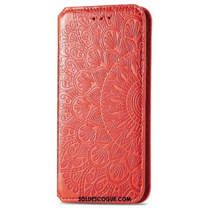 Flip Cover Samsung Galaxy M52 5G Simili Cuir Antiquaire