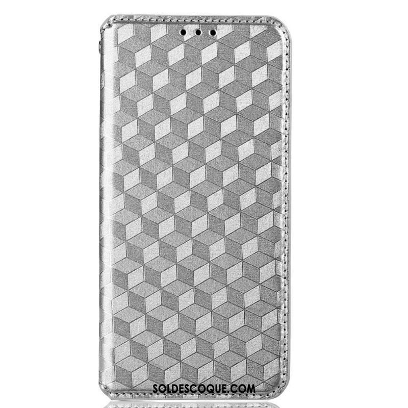 Flip Cover Samsung Galaxy M53 5G Cubes 3D