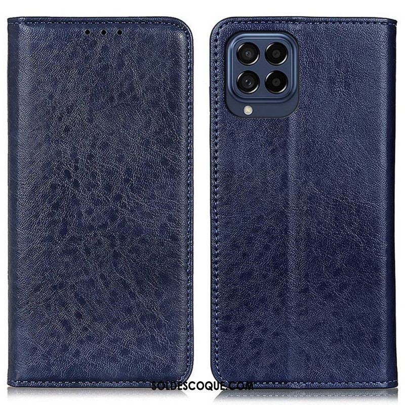 Flip Cover Samsung Galaxy M53 5G Texture Cuir