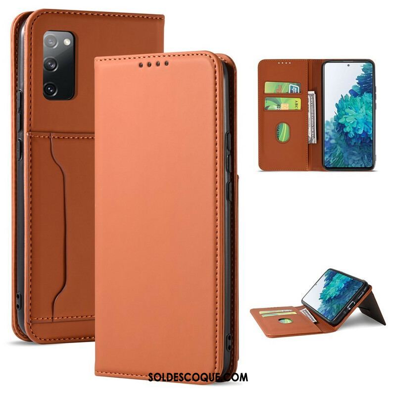 Flip Cover Samsung Galaxy S20 FE Porte-Carte Support