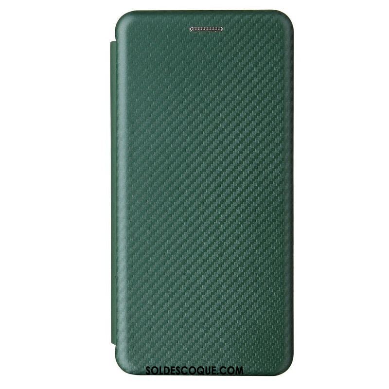 Flip Cover Samsung Galaxy S21 5G Fibre Carbone