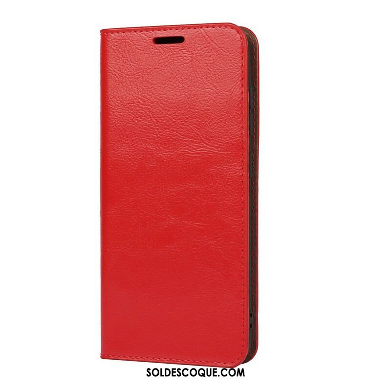 Flip Cover Samsung Galaxy S21 FE Cuir Véritable