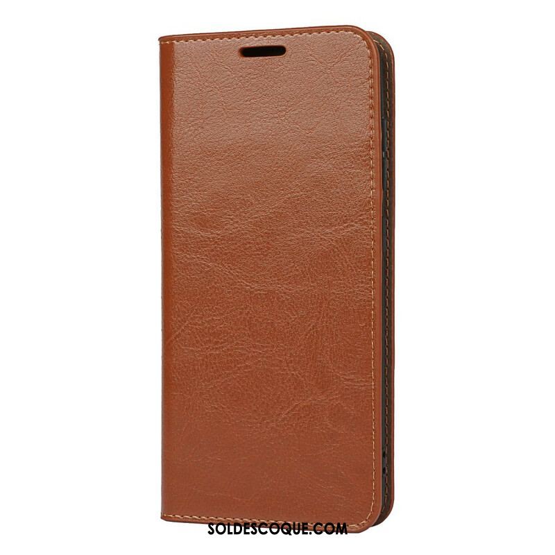 Flip Cover Samsung Galaxy S21 FE Cuir Véritable