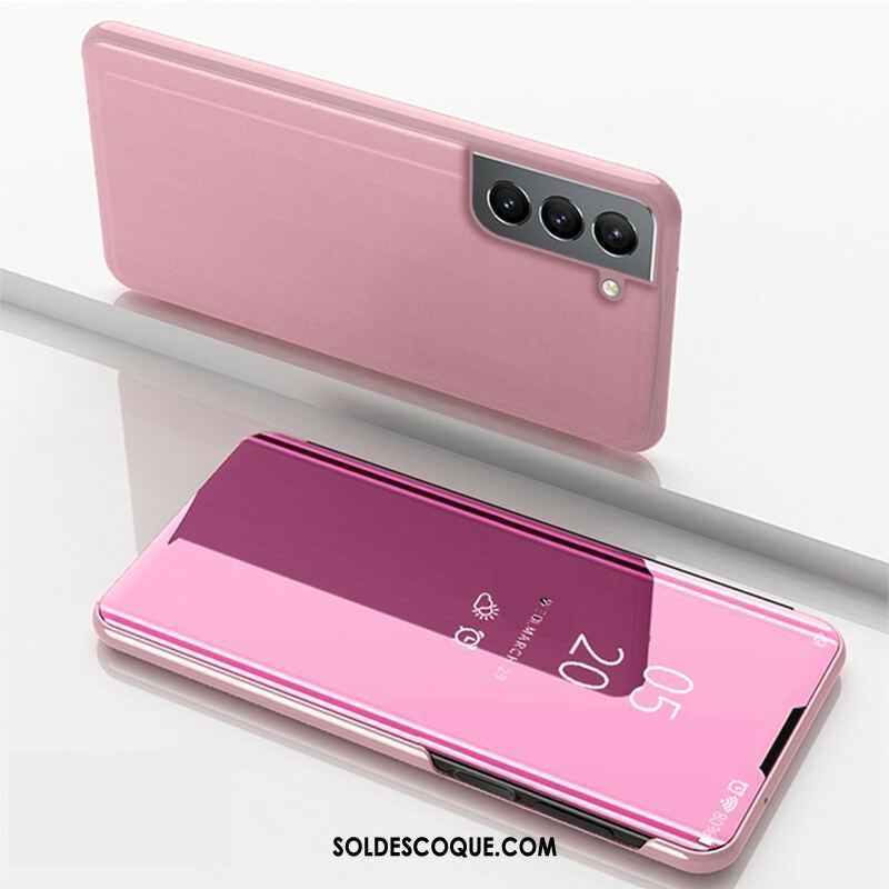 Flip Cover Samsung Galaxy S21 FE Miroir