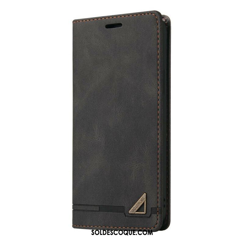 Flip Cover Samsung Galaxy S21 FE Simili Cuir GQ.UTROBE