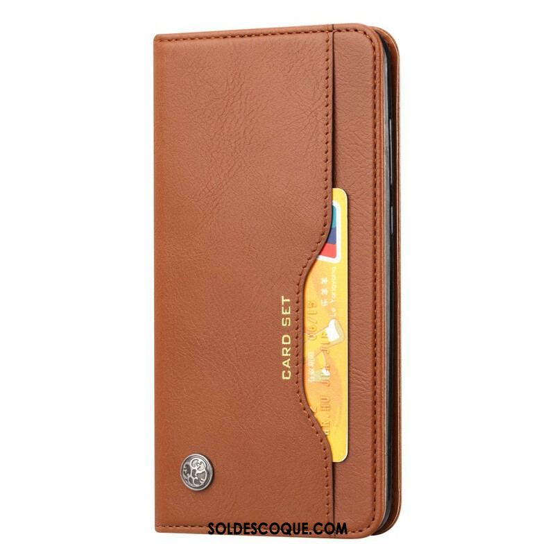 Flip Cover Samsung Galaxy S21 FE Simili Cuir Porte-Cartes