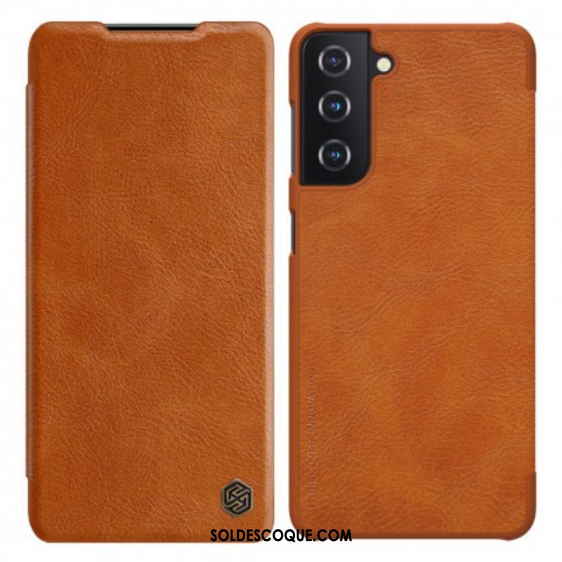 Flip Cover Samsung Galaxy S21 Plus 5G Nillkin Qin Series