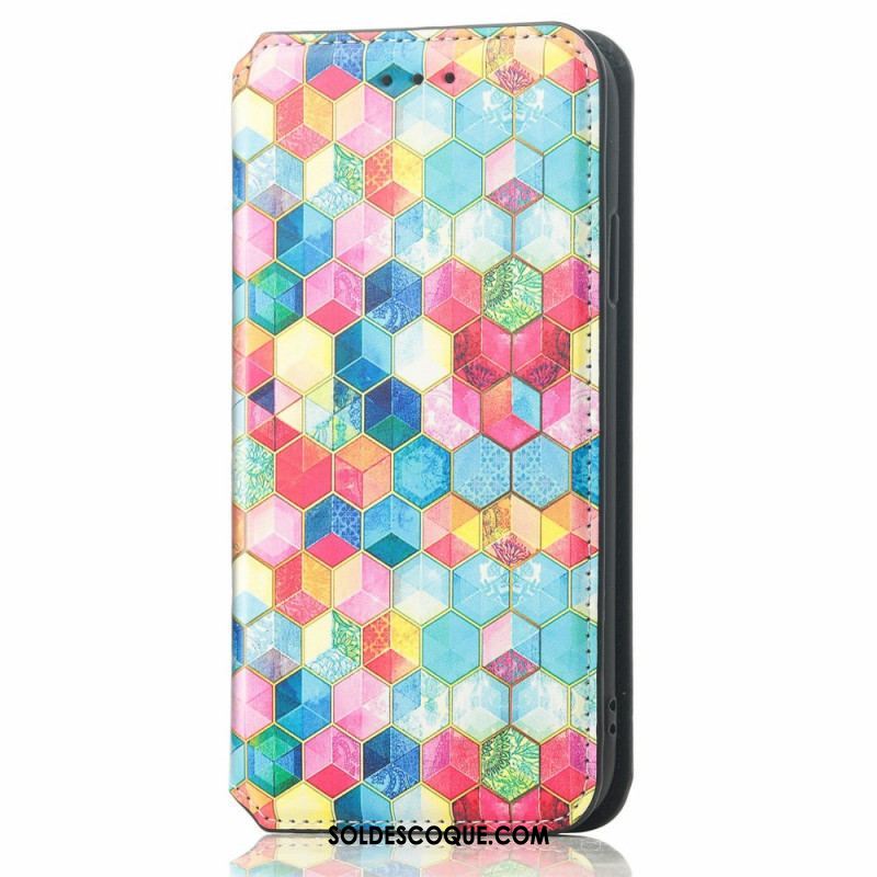 Flip Cover Samsung Galaxy S22 Ultra 5G Design RFID Caseneo