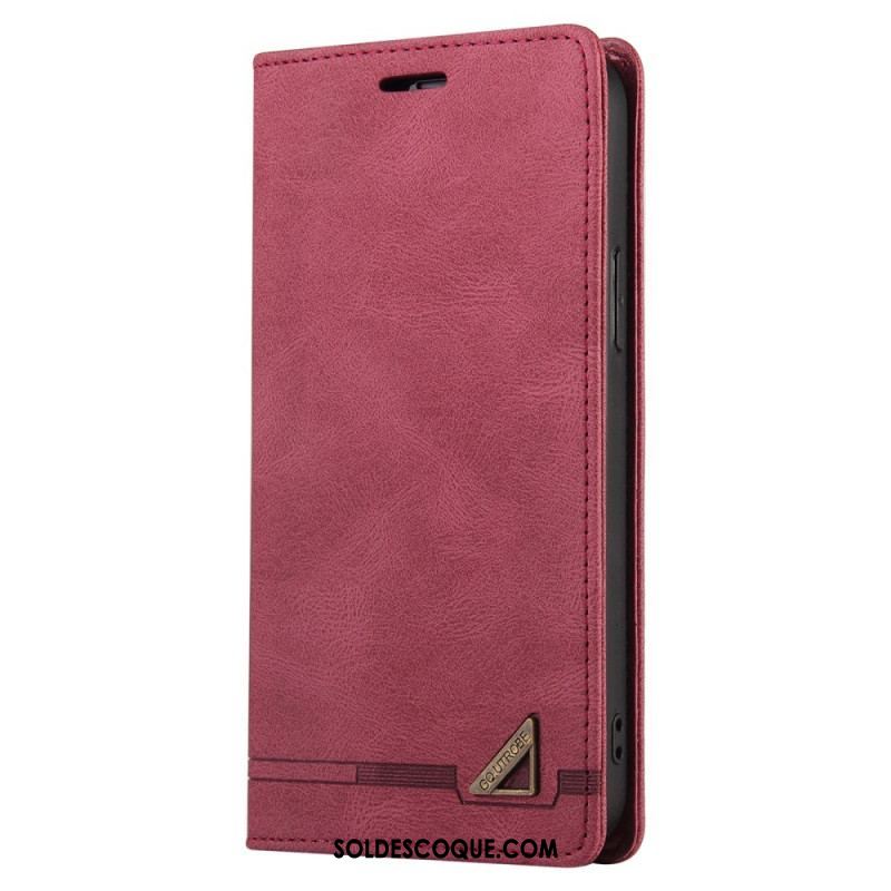 Flip Cover Samsung Galaxy S22 Ultra 5G Simili Cuir GQ.UTROBE