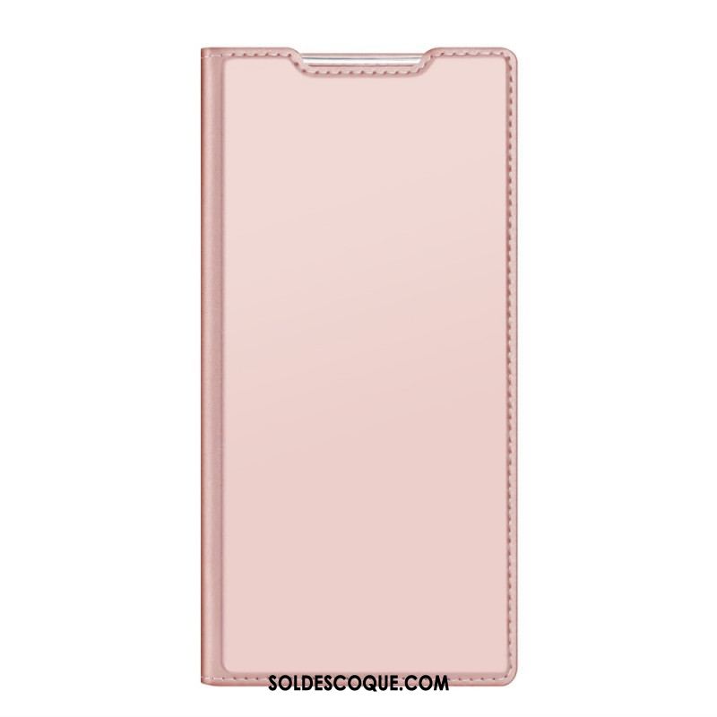 Flip Cover Samsung Galaxy S22 Ultra 5G Skin Pro DUX DUCIS