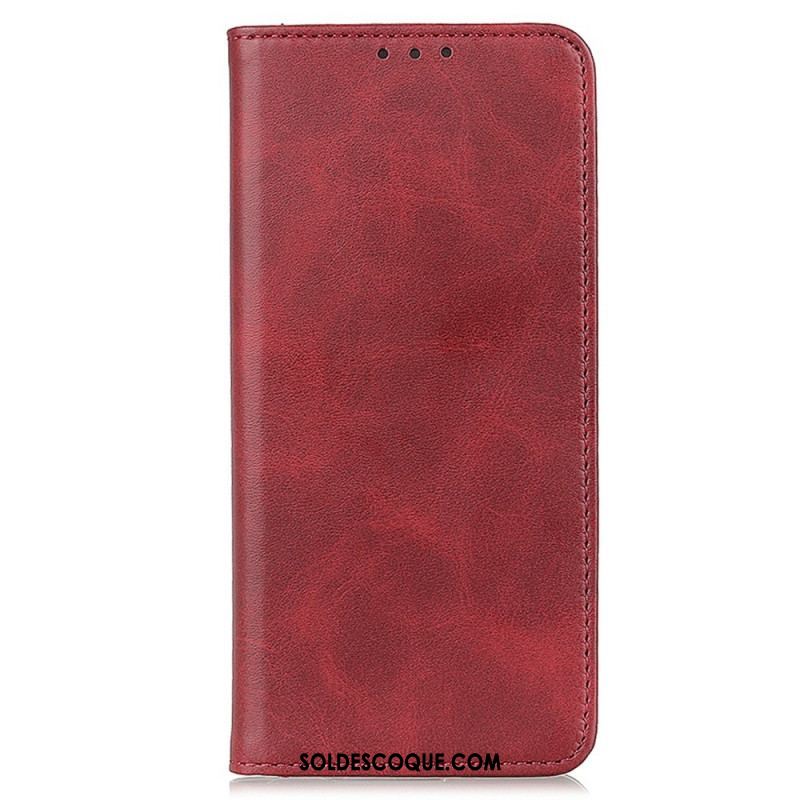 Flip Cover Samsung Galaxy S23 5G Cuir Fendu