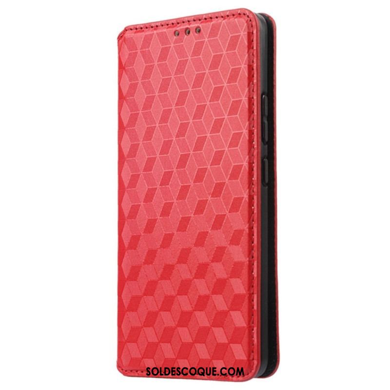 Flip Cover Samsung Galaxy S23 5G Motif 3D