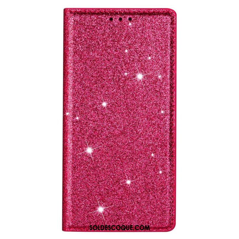 Flip Cover Samsung Galaxy S23 5G Style Paillettes