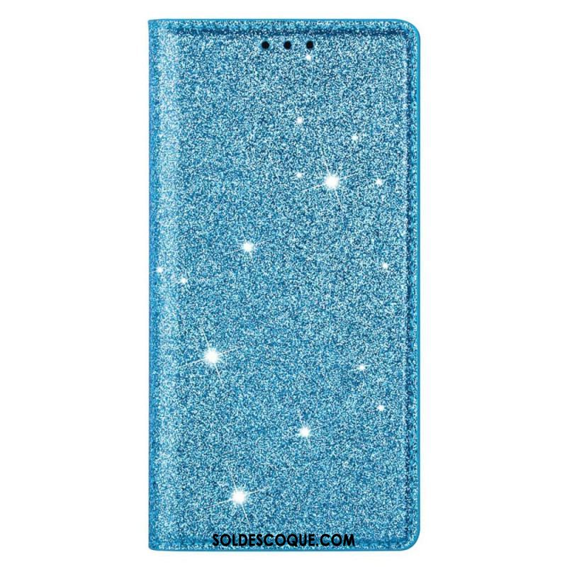 Flip Cover Samsung Galaxy S23 5G Style Paillettes