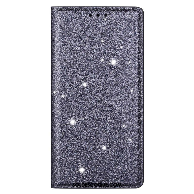 Flip Cover Samsung Galaxy S23 Ultra 5G Style Paillettes