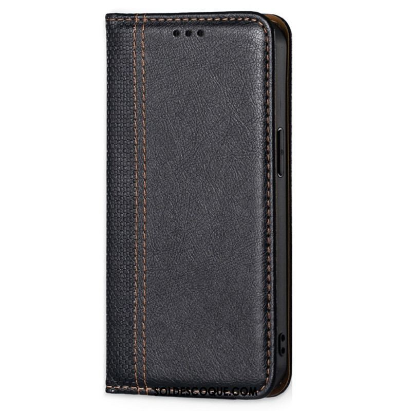 Flip Cover Sony Xperia 1 IV Simili Cuir Vintage