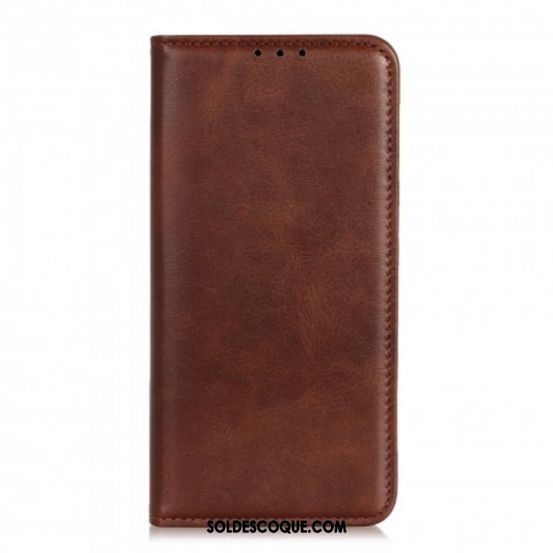 Flip Cover Sony Xperia 10 III Cuir Fendu Élégance