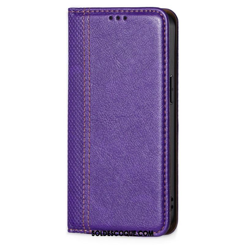 Flip Cover Xiaomi 12 Pro Effet Cuir Vintage