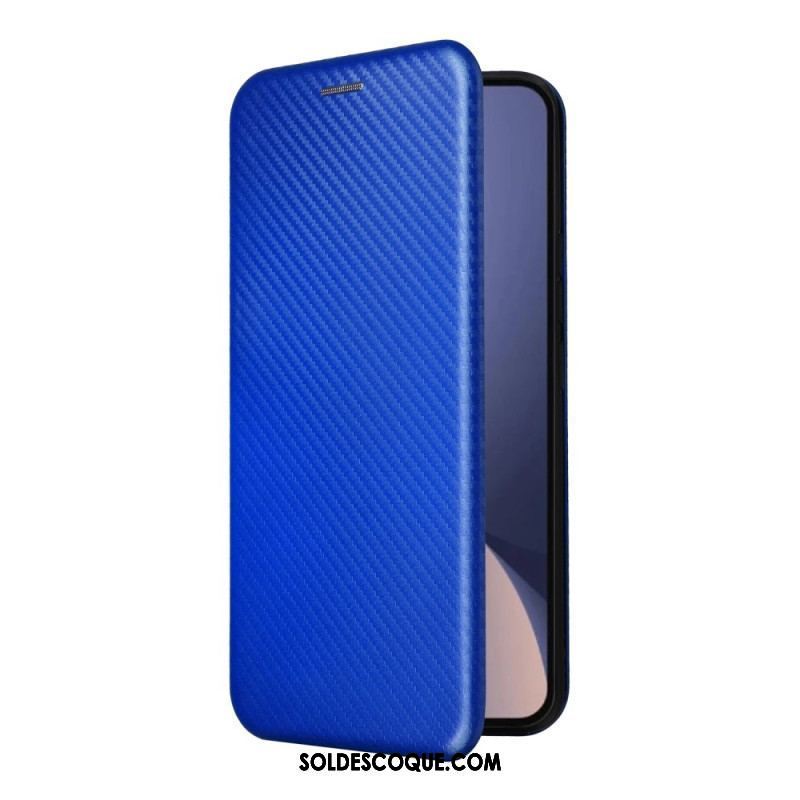 Flip Cover Xiaomi 13 Pro Fibre Carbone