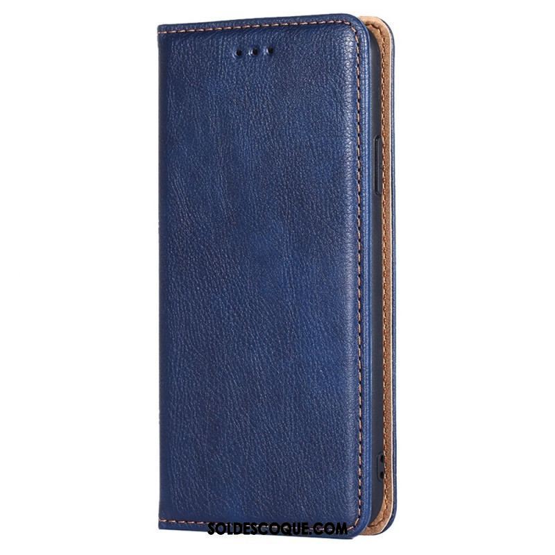 Flip Cover Xiaomi 13 Pro Simili Cuir Coutures