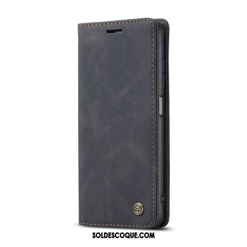 Flip Cover Xiaomi Redmi Note 10/10S/Poco M5s Effet Cuir CASEME